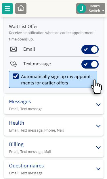 Configure the preferences to meet your needs